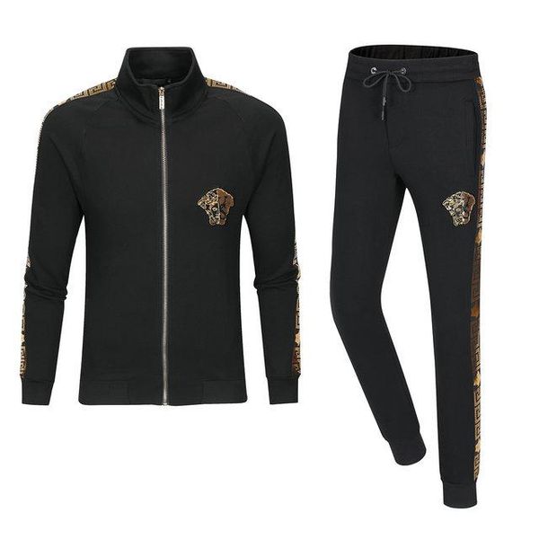 

2020 новый brand new запуск tracksuit костюмы беговые конструктора mens running костюмы костюм mens спортивной medusa повседневный дизайнер, Gray