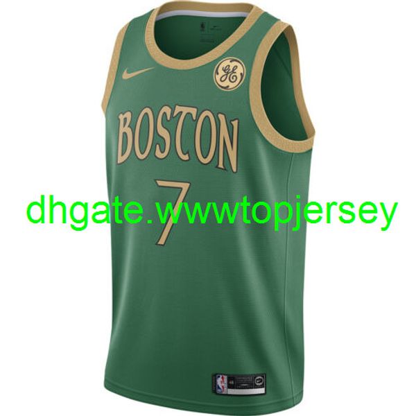 

aylen brown #7 sponsor patch jersey vest stitched basketball jerseys, Gray