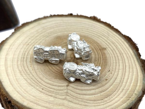

7vqtx s999 pure ha bracelet accessories rd silver mythical wild animal a thriving business zodiac pig momo pigbracelet silver accessories be