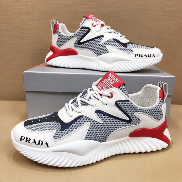 

38designers create menmens outdoor travel shoes, trendy leisure all-match sports shoes, jogging shoes, original packaging and box delivery, Black