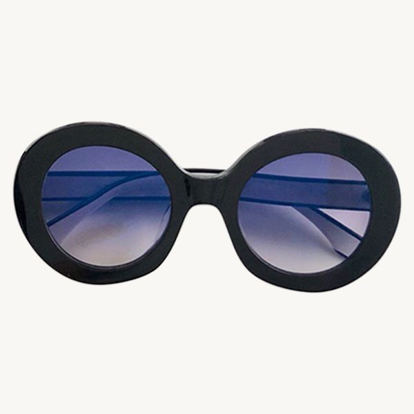 

2020 fashion oval sunglasses women classic retro vintage acetate frame shades new eyewear women driving fishign uv400, White;black
