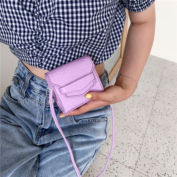 

mini candy color crossbody bags for women 2020 luxury handbags women bags designer pu leather purse lady shoulder messenger bags