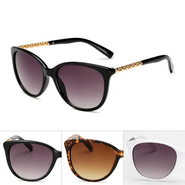 

star style luxury sunglasses women brand oversized gradient sun glasses female vintage round big frame outdoor sunglass uv400, White;black