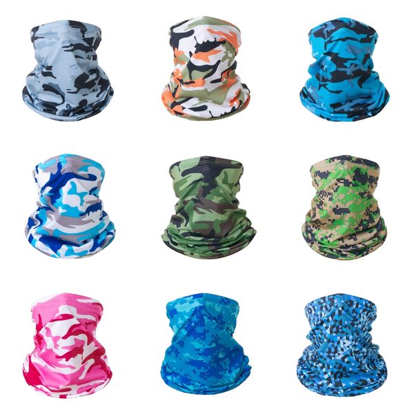 

camouflage skull national flag magic scarf cycling seamless balaclava head scarves headband neck face warmer motorcycle b #647#841, Black