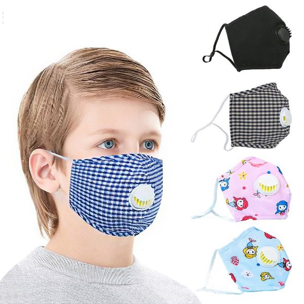 

dhl disposable kids face mask anti dust children style mouth mask carbon masks filter windproof mouth-muffle