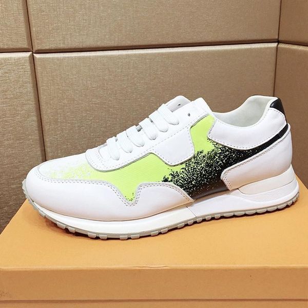 

run away sneaker men 's shoes zapatillas hombre comfortable lightweight shoes lace -up low sports men shoes drop ship, Black