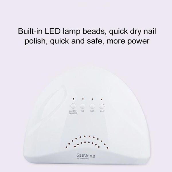 

24w/48w uv led lamp nail dryer for all types gel infrared induction lamp for nail machine curing 30s 60s time timer quickly dry