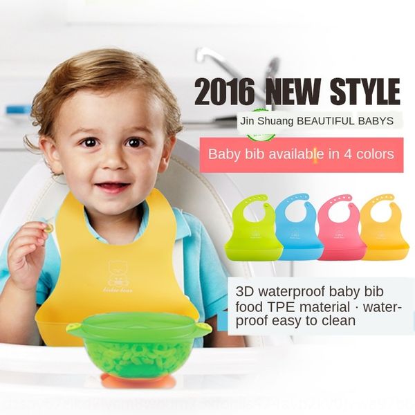 

baby waterproof soft baby eat bib saliva bib