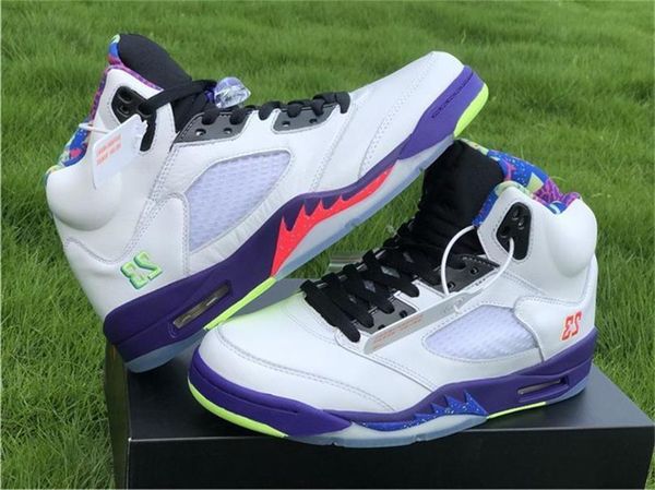

release air 5 alternate bel -air men basketball shoes white purple mandarin duckmen db3335 -1001 authentic sports shoes with box 0q0, Black