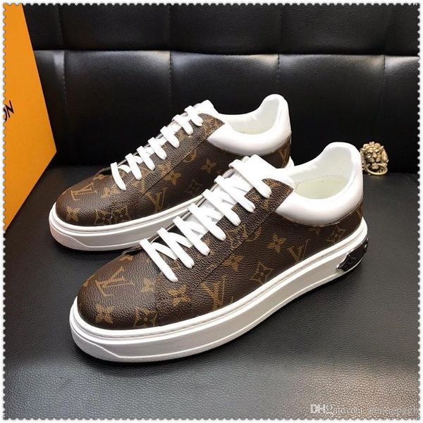 

2020g new product official website synchronous release luxury men's casual fashion shoes outdoor travel sports shoes original box, Black