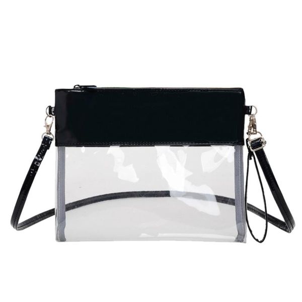 

summer transparent shoulder bag forwomen messenger bag tote hasp hnadbag casual mobile phone crossbody bags bolsas feminina saco