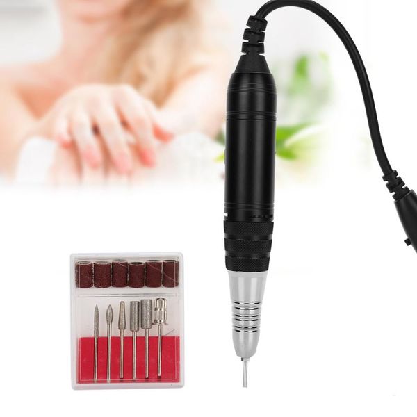 

22000rpm portable nail drill pen machine electric nail grinding polisher manicure tool art polishing device usb charging