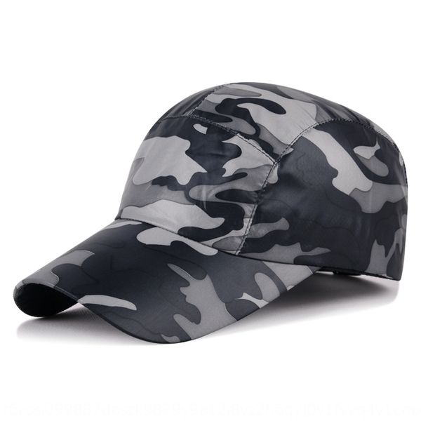 

new men's and women's outdoor climbing adventure leisure sports camouflage sunscreen baseball cap baseball cap sun hat, Blue;gray