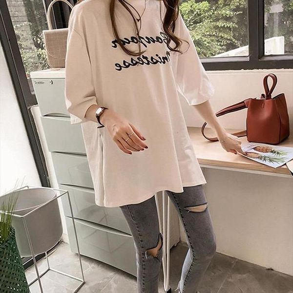 

cartoon print t shirt casual boyfriend tshirt harajuku oversized funny female t shirts streetwear white top