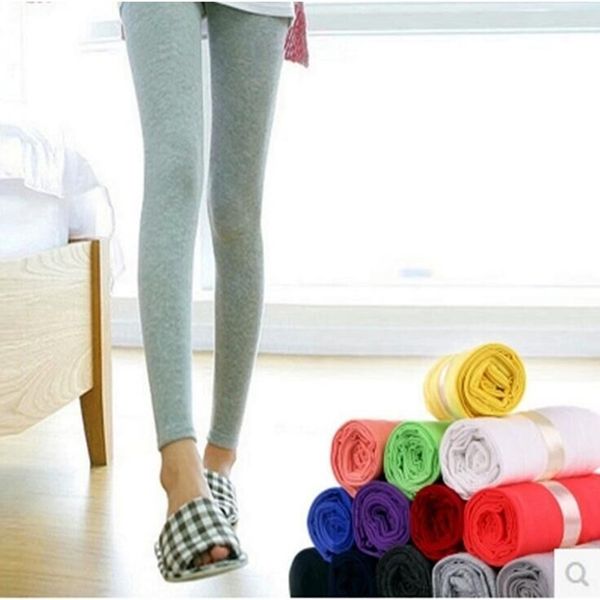 

jlh3z spring and summer new korean style trousers tight pants tight large size modeier cotton leggings outer wear ankle-length pants yiwu wo, Black