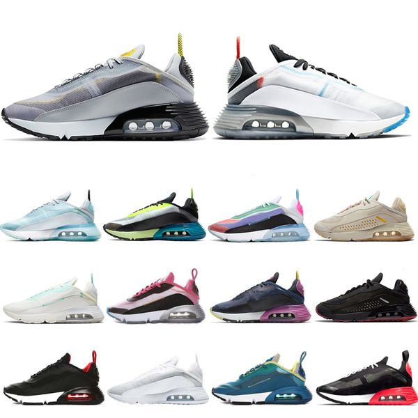 

2090 pure platinum running shoes for men women be true bred triple black white oreo wolf grey mens sports trainers sneakers size 36-45