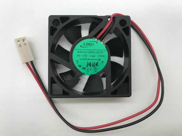 Подлинный для Adda AD0412MX-G70 DC12V 0,08A 2PIN 2WIRE 4010 40x40x10 мм вентилятор охлаждения