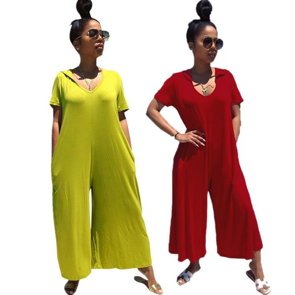 

2020 new clothing china wholesale european and american women's jumpsuits & rompers fashion hooded loose jumpsuit, Black;white