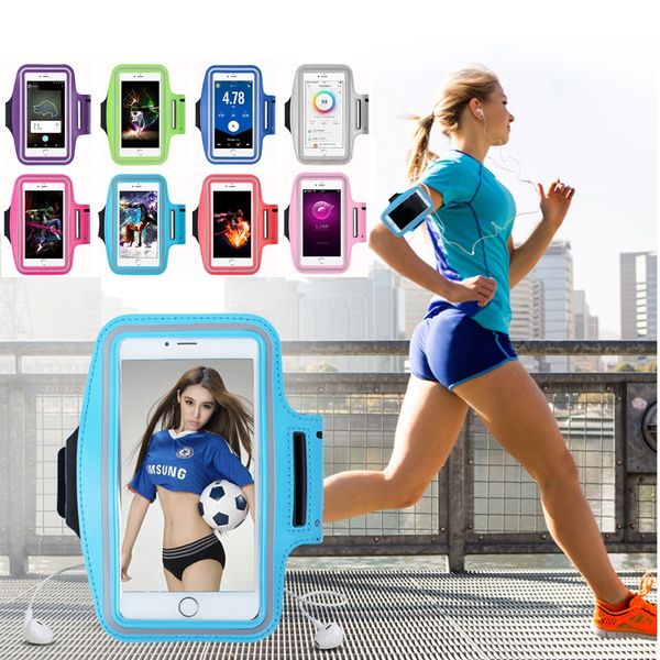 

running men's and women's sports equipment fitness mobile phone mobile phone cover touchable screen arm bag wrist bag arm