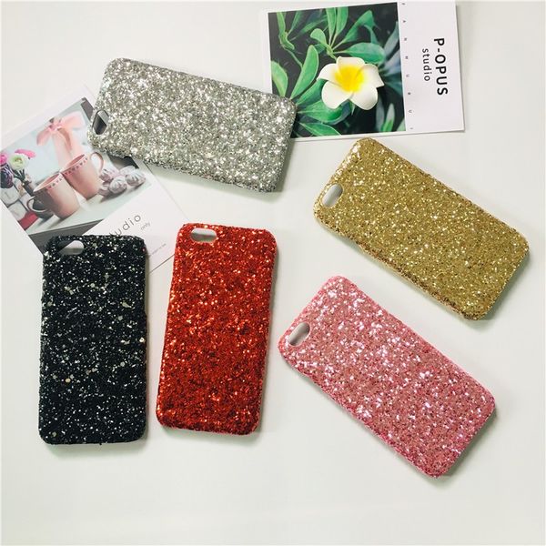 

new sequin pc phone case for iphone 6/6s 6/6s plus 7/8 7/8 plus x xr xs max