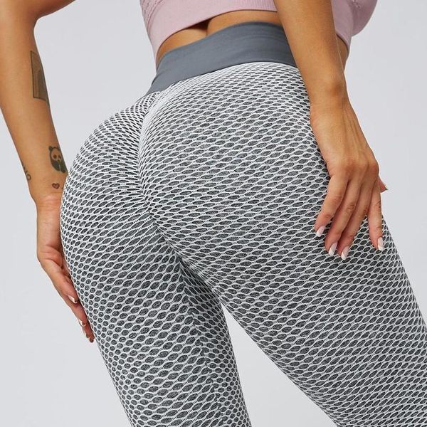 

fitness leggings black hollow ankle length mesh patchwork splicing slim leggings breathable dry quick sports pants for women 6080