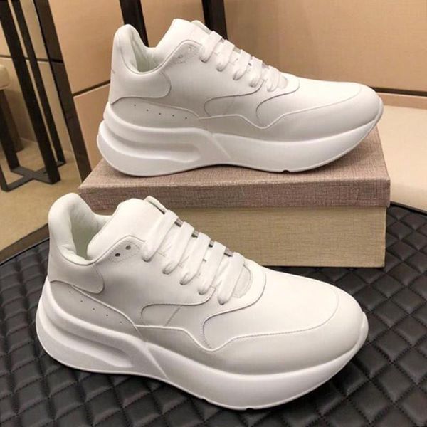 

fashion classic oversized runner men 's shoes sports lightweight outdoor walking footwears lace -up mens shoes herren luxus marken sch, Black