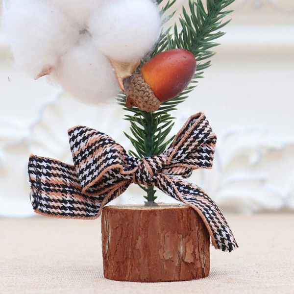 

3шт мини елка стол украшение red fruit tree adornment искусственное рождество для дома партия витрина (mixed патта