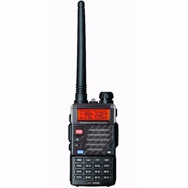 BAOFENG UV-5RB Polis Walkie Talkies için Tarayıcı Radyo Çift Bant CB Ham Radyo Alıcı UV5RB UHF 400-520 MHz VHF 136-174MHz