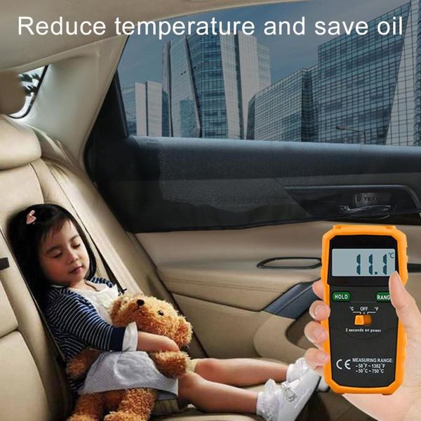

car sunshade magnetic side window shade mesh cloth uv shield vehicle curtain