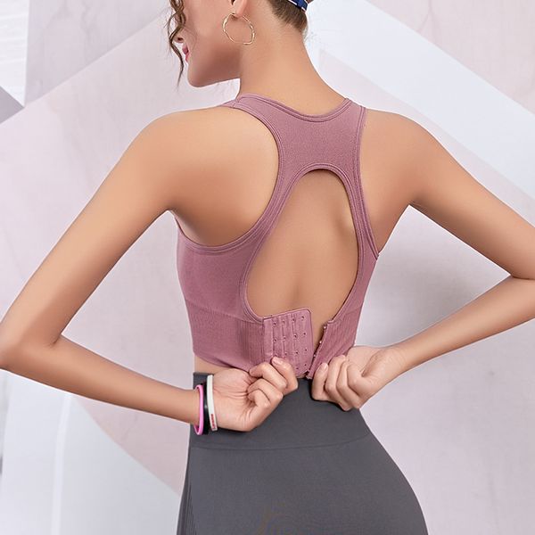 

lusure sports bra female shockproof running anti-sag fitness vest high-intensity yoga quick-drying beautiful back underwear, White;black