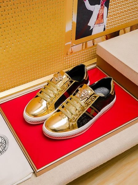 

2019x custom men's casual tide shoes, sports wild leather low-shoes, original packaging shoe box delivery 38-45, Black