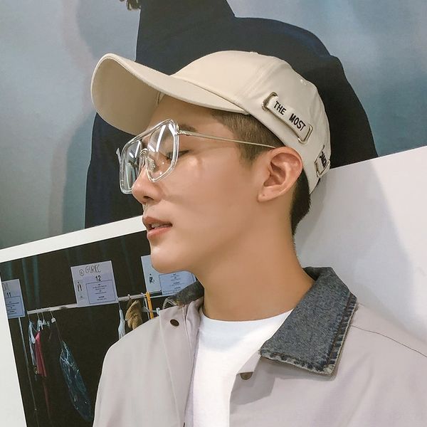 

ys4ik hat men's fashion baseball korean style all-match casual cap female student street handsome young couple summer sun-shading baseb, Blue;gray