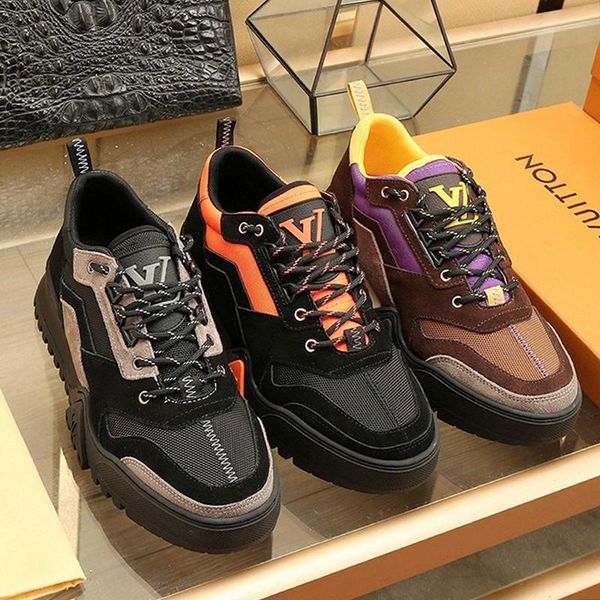 

fashion classic hiking sneaker men 's shoes autumn and winter shoes lightweight lace -up vintage casual men shoes scarpe sportive da u