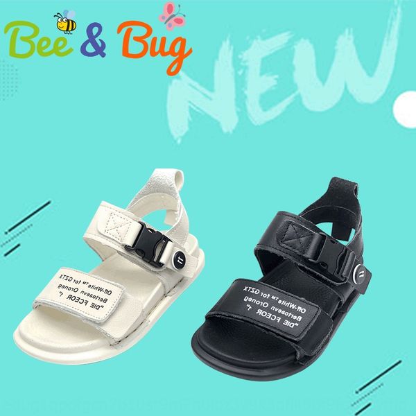 

4sngb korean sandals style children's open toe shoes light and comfortable beach sandals for boys and girls soft bottom anti-skid child, Black;red