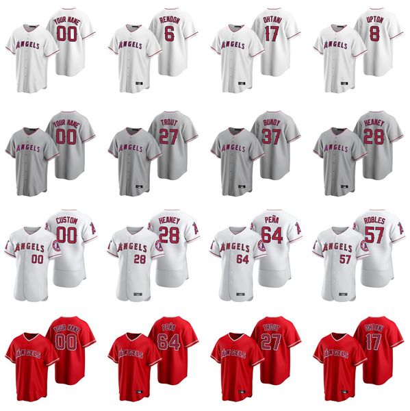 

baseball jerseys womens julio teheran jersey 64 felix pena 57 hansel robles 9 la stella andrew heaney justin upton red custom stitched, Blue;black