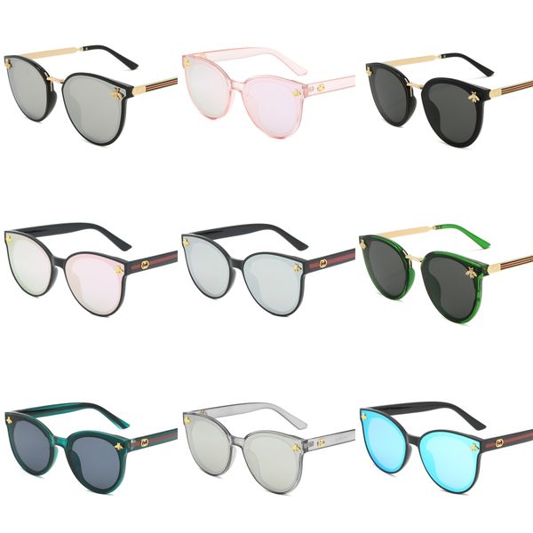 

6 colors fashion sweat-heart cat eye sunglasses personality lady sunglasses summer decorative sunglasses t3c0086#795, White;black