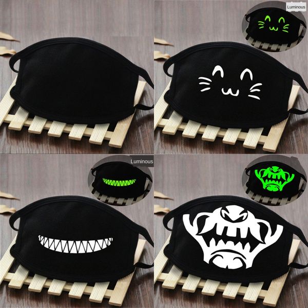 

wholesale fashion protective washable designer printed face mask black reusable anti dust pm2.5 mouth cotton mask masch ##767