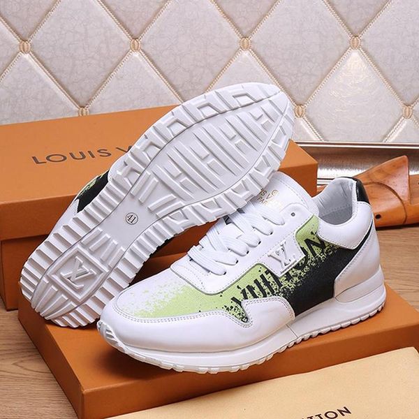 

men casual shoes trendy sneakers athletic chaussures de sports pour hommes run away sneaker luxury men shoes fashion