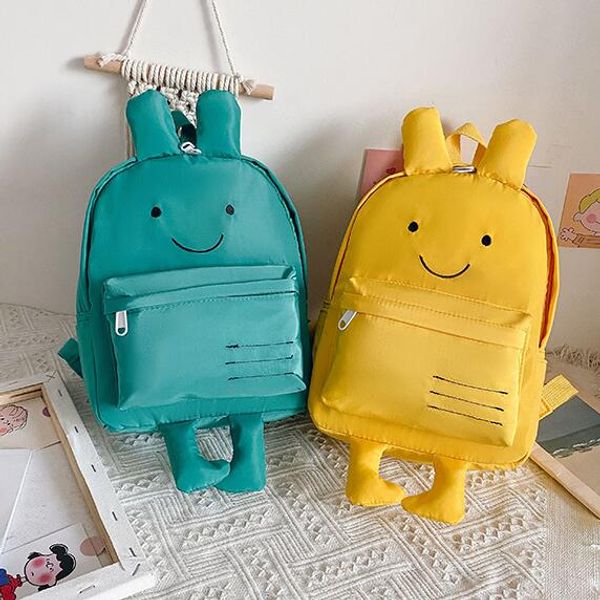

children backpack baby schoolbag cute nylon large capacity travel backpacks cartoon girls bags