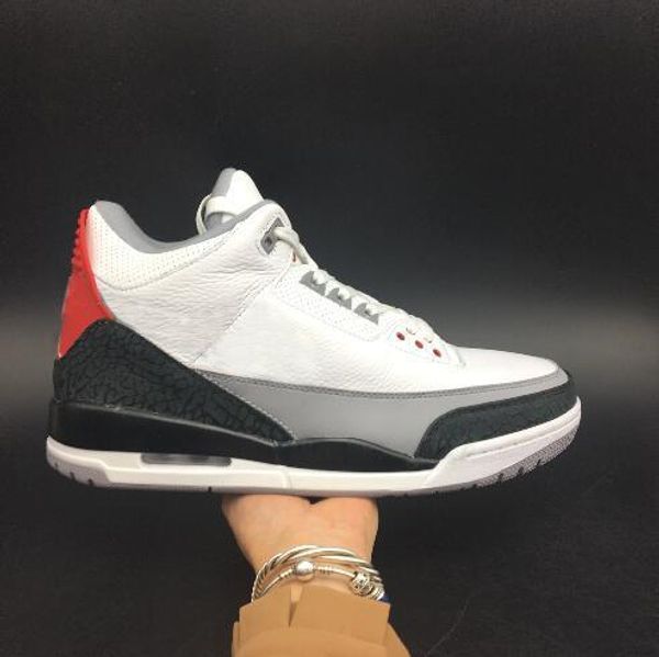 

wholesale new 3 tinker nrg fire red basketball shoes men retro sneaker, Black