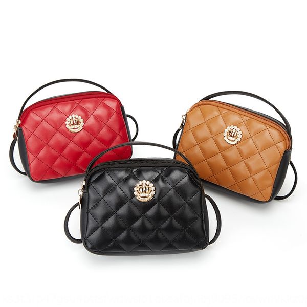 

portable shoulder 2020 new women's korean mobile double phone shoulder phone bag pull crossbody bag