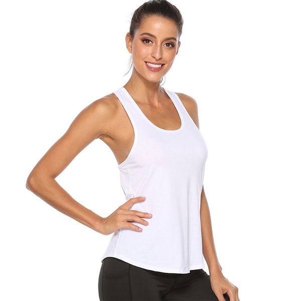 

gym футболка женщина спорт фитнес сыпучие горб рубашка женщина бег vest run tank top фитнес tank girl jogging undershirt, Black;blue