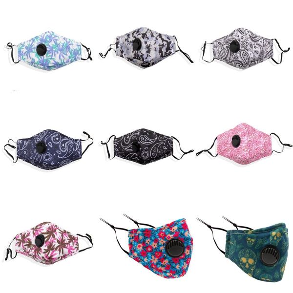 

funny 3d expression face mask dust-proof fashion printing cotton masks washable reusable cycling mask designer luxury face mask#260, Black