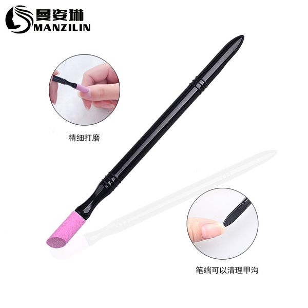 

japanese korean manicure nursing care tool manicure quartz frotton gan leather stick exfoliating scrub refers