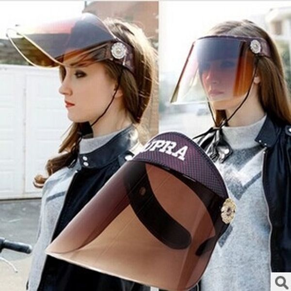 

vyz6c korean new women's cycling uv-proof empty siggi korean new women's cycling uv-proof sun hat bicycle bicycle empty sun hat si, Blue;gray