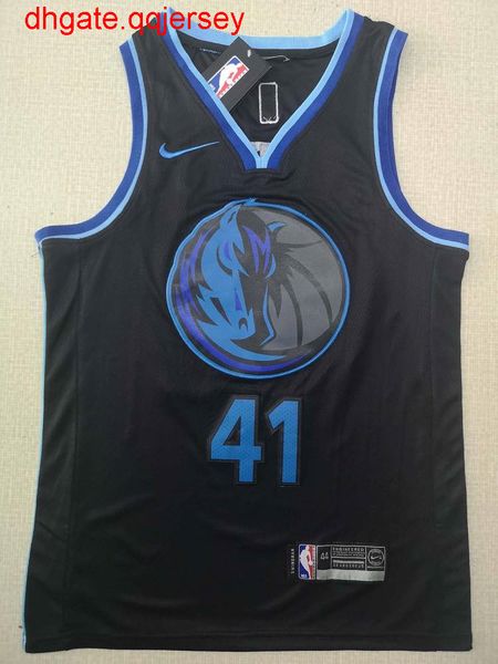 

men's dirk nowitzki #41black jersey, Gray