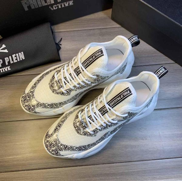 

2020pm limited edition new fashion trend wild menmen casual comfortable shoes hiking shoes sports shoes original box packaging, Black