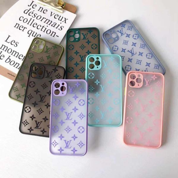 

designer transparency&shiny iphone cover for iphone 11 pro max xr xs 6/7/8 plus fashion case