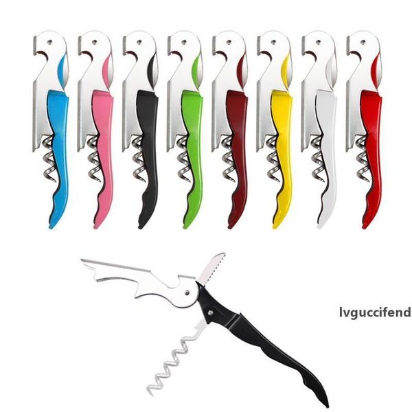 

dhl stainless steel cork screw corkscrew multifunction wine cap opener ok beer cap bottle opener kitchen bar tools accessories lx6176