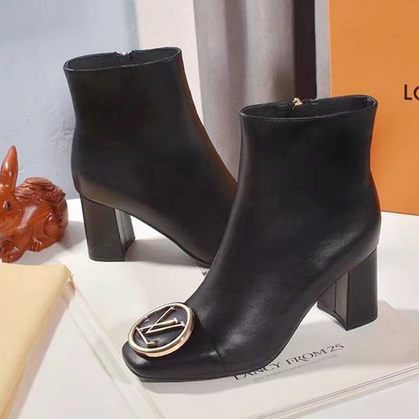 

new womens ankle boots shoes zipper winter 2020 fashion shoes for women bottes femmes fashion madeleine ankle boot footwear botas de mujer s